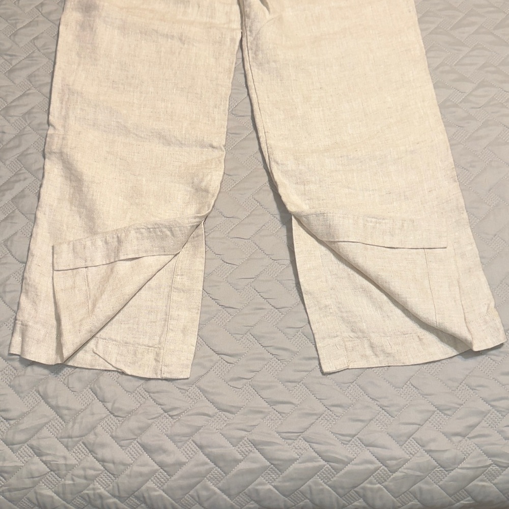 Athleta Women’s Retreat Linen High Rise Wide Leg … - image 8